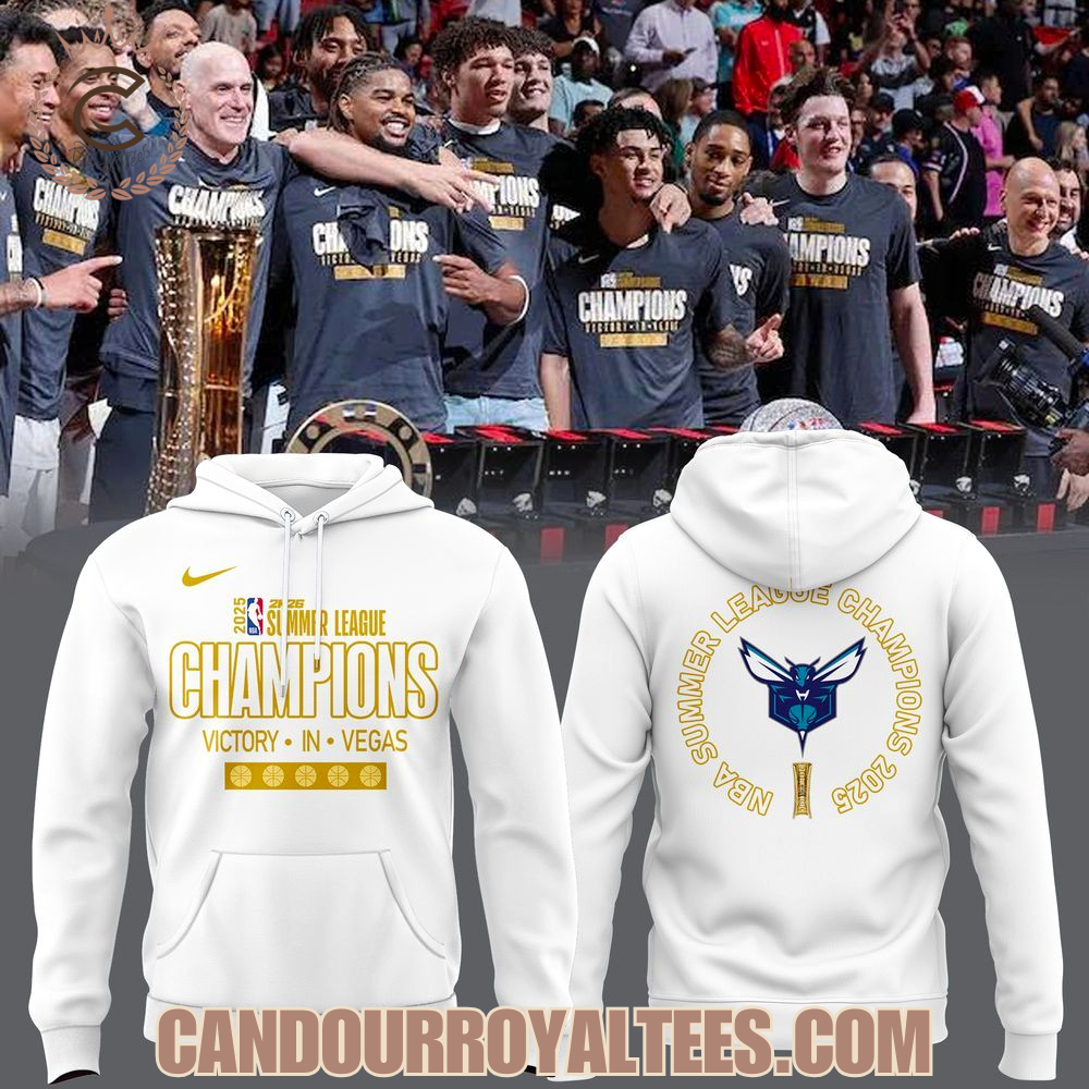 Charlotte Hornets NBA Summer League Champions 2025 T-Shirt Charlotte Hornets NBA Summer League Champions 2025 T-Shirt