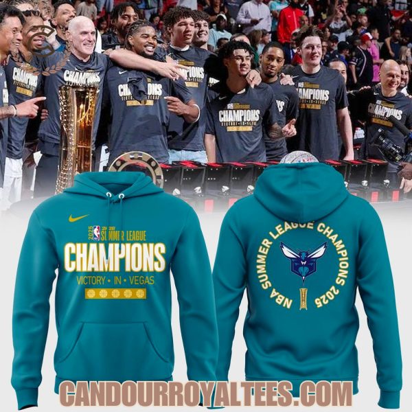 Charlotte Hornets NBA Summer League Champions 2025 T-Shirt