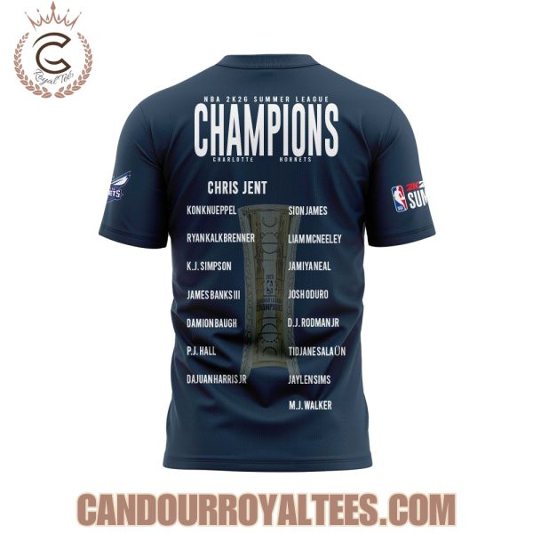 Charlotte Hornets Winners Of The Summer Champions Tshirt, Hoodie
