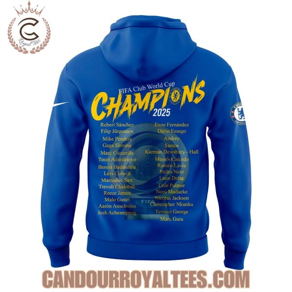 Chelsea F.C. Fiafa Club World Cup 2025 Champions Hoodie