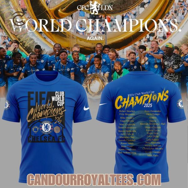 Chelsea F.C. Fiafa Club World Cup 2025 Champions Hoodie