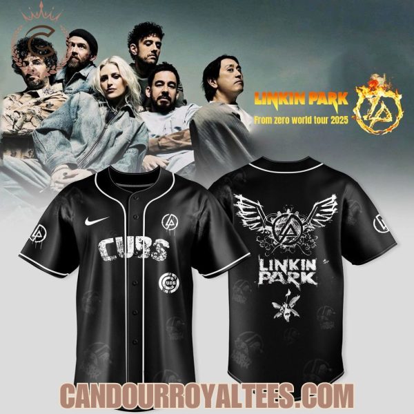 Chicago Cubs x Linkin Park From Zero World Tour 2025 Jersey