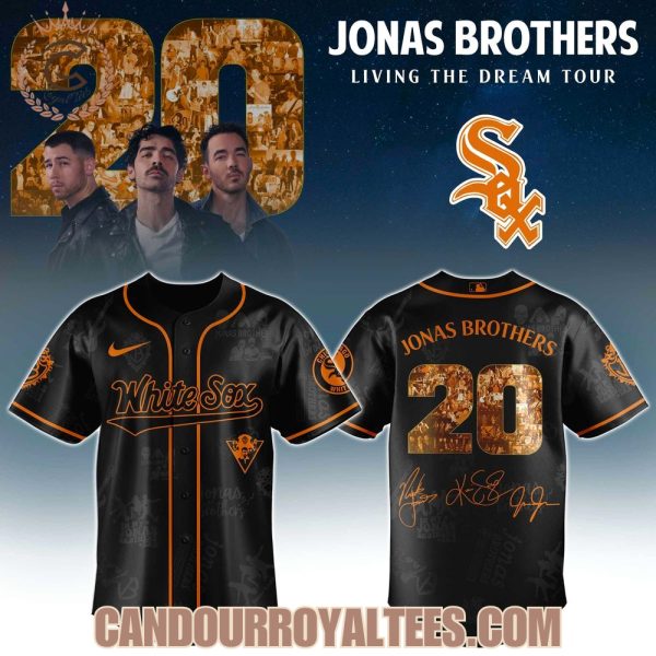 Chicago White Sox x Jonas Brothers Living The Dream Tour 2025 Jersey