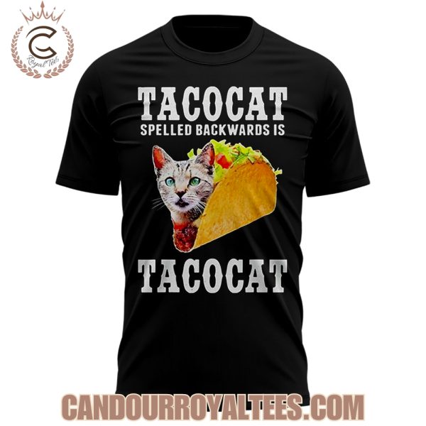 Cincinnati Bengals Joe Burrow Tacocat Spelled Backwards Is Tacocat T-Shirt