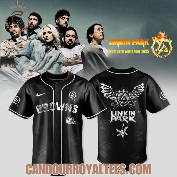 Cleveland Browns x Linkin Park From Zero World Tour 2025 Jersey