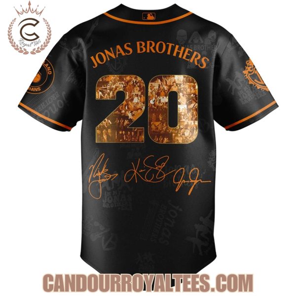 Cleveland Guardians x Jonas Brothers Living The Dream Tour 2025 Jersey