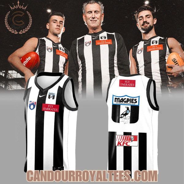 Collingwood Magpies 2025 Retro Guernsey Jersey