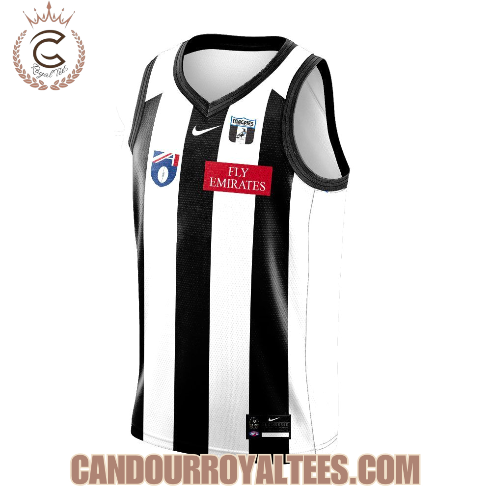 Collingwood Magpies 2025 Retro Guernsey Jersey Collingwood Magpies 2025 Retro Guernsey Jersey