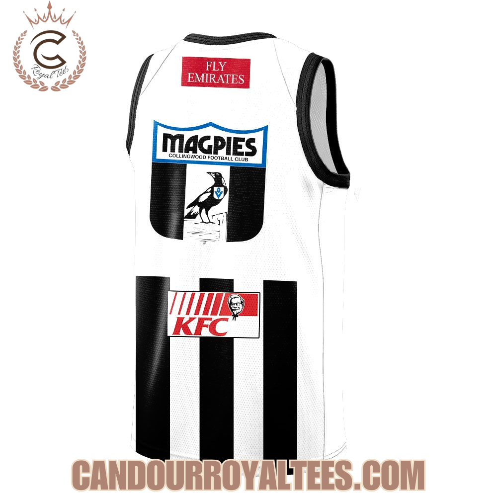 Collingwood Magpies 2025 Retro Guernsey Jersey Collingwood Magpies 2025 Retro Guernsey Jersey