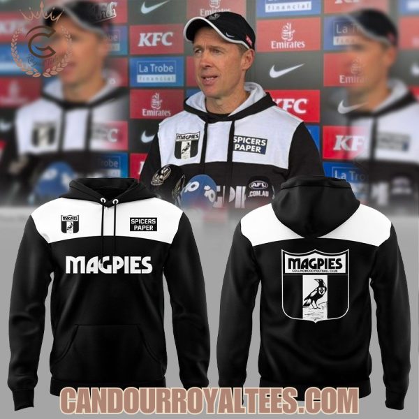 Collingwood Magpies x Coach McRae 2025 Hoodie