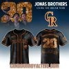 Pittsburgh Pirates x Jonas Brothers Living The Dream Tour 2025 Jersey