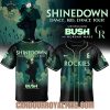 Detroit Tigers x Shinedown Dance, Kid, Dance Tour Merch 2025 Baseball Jersey