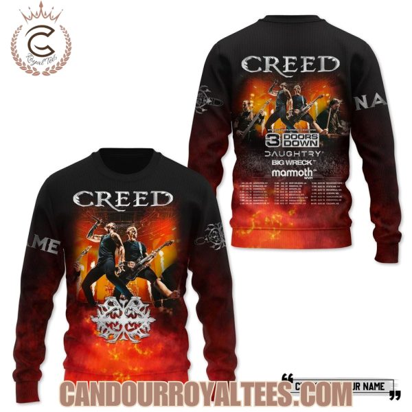 Creed Summer Of ’99” Tour For 2025 With 3 DOORS DOWN Tshirt, Hoodie