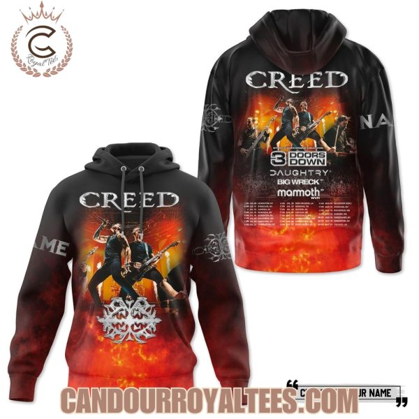 Creed Summer Of ’99” Tour For 2025 With 3 DOORS DOWN Tshirt, Hoodie