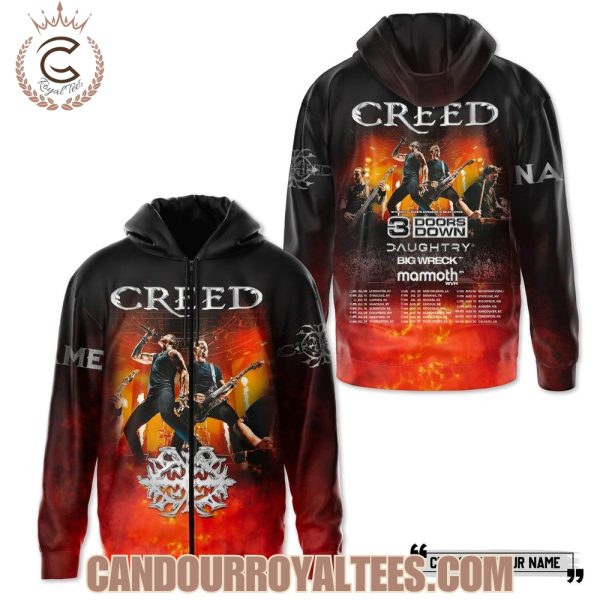 Creed Summer Of ’99” Tour For 2025 With 3 DOORS DOWN Tshirt, Hoodie