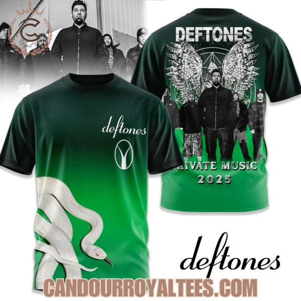 Deftones Private Music 2025 T-Shirt