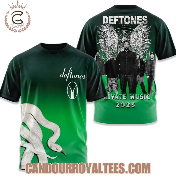 Deftones Private Music 2025 T-Shirt