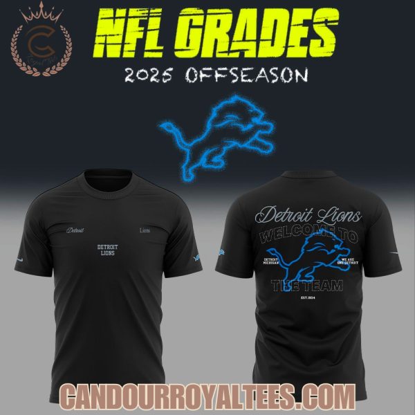 Detroit Lions Off Season x NFL Tshirt, Hoodie