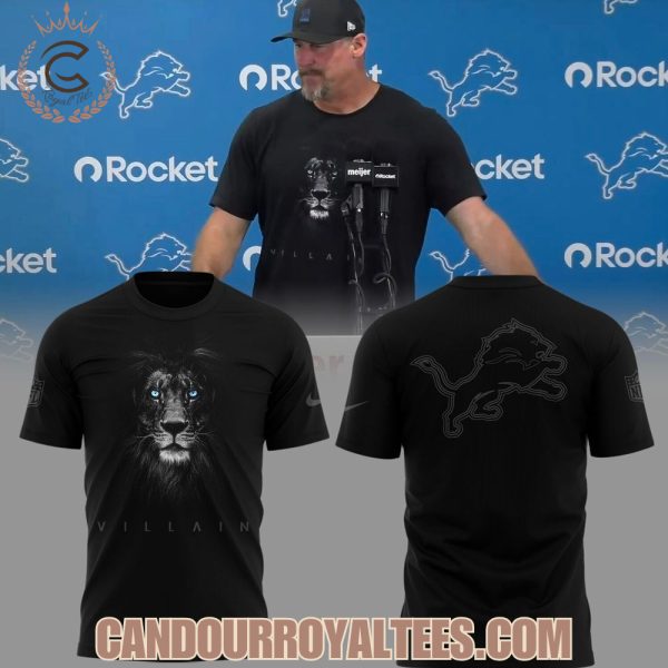 Detroit Lions VILLAIN Tshirt