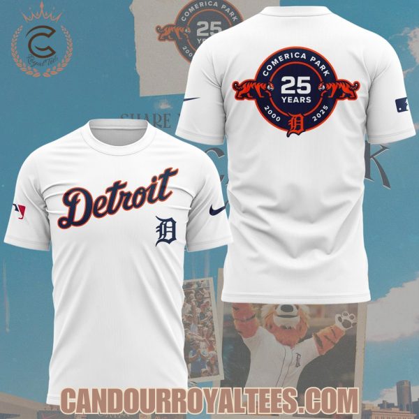 Detroit Tigers Celebrating The 25th Anniversary Of Comerica Park Hoodie