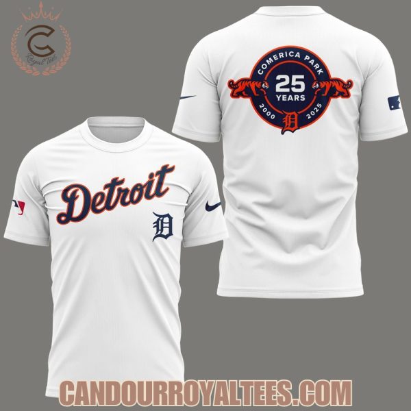 Detroit Tigers Celebrating The 25th Anniversary Of Comerica Park Hoodie