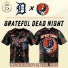 Atlanta Braves Grateful Dead Night Black Jersey