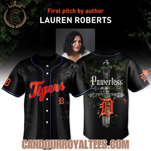 Detroit Tigers Powerless Lauren Roberts Jersey