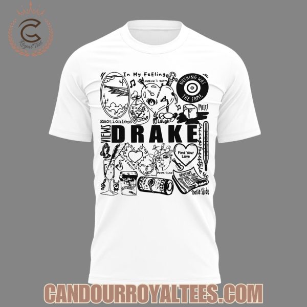 Drake Summer Tour to Birmingham 2025 White Tshirt