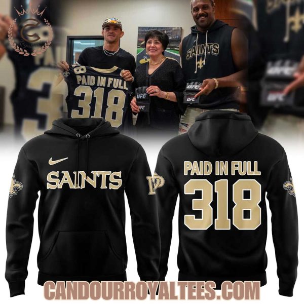 Dustin Poirier x New Orleans Saints Hoodie