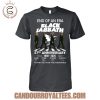 Legends Never Die Ozzy Osbourne 1948-2025 Thank You For The Memories T-Shirt