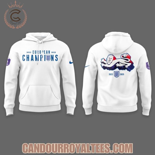 England Lionesses 2025 European Champions Hoodie