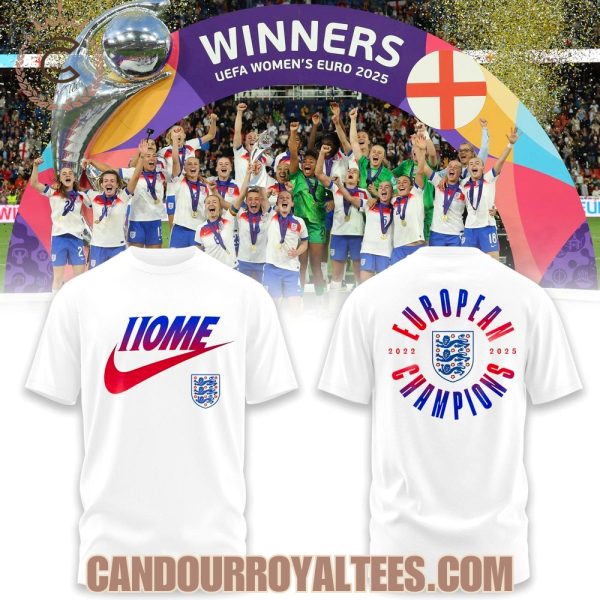 England Lionesses European Champions 2025 Tshirt, Hoodie