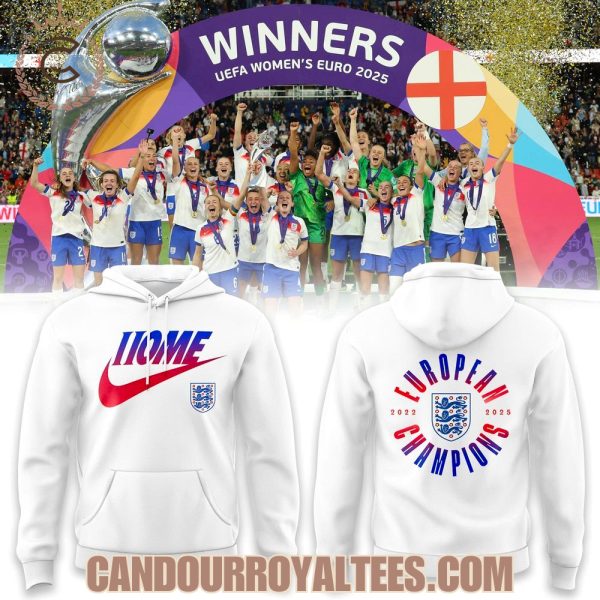 England Lionesses European Champions 2025 Tshirt, Hoodie