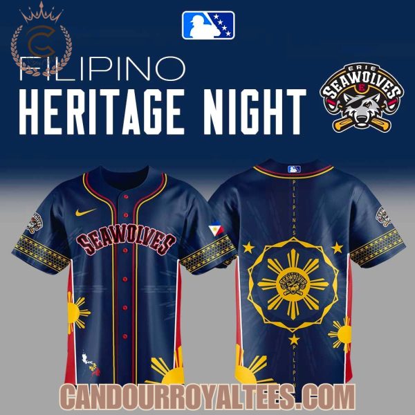 Erie SeaWolves Filipino Heritage Night Jersey