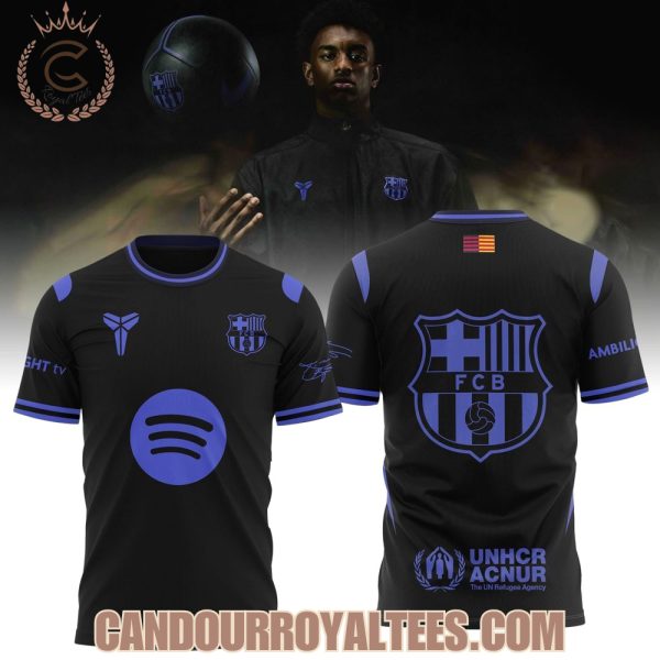 F.C Barcelona x Kobe Bryant Black Tshirt, Hoodie