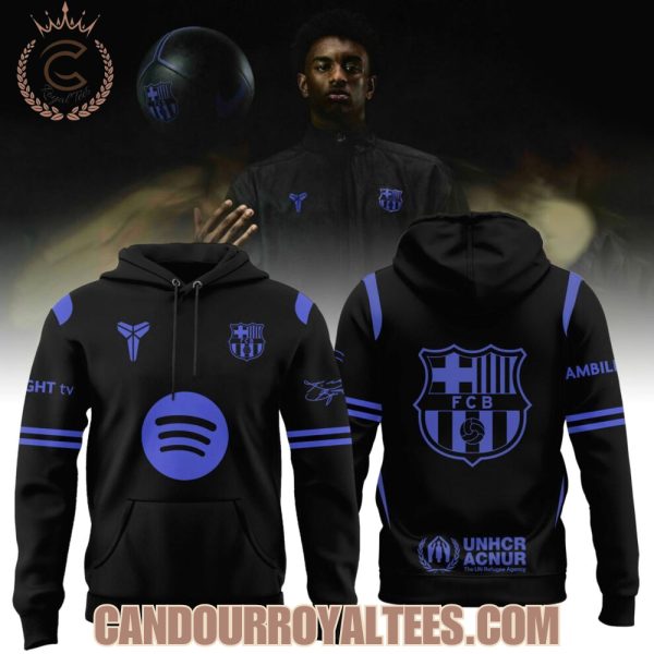 F.C Barcelona x Kobe Bryant Black Tshirt, Hoodie