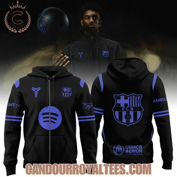 F.C Barcelona x Kobe Bryant Black Tshirt, Hoodie