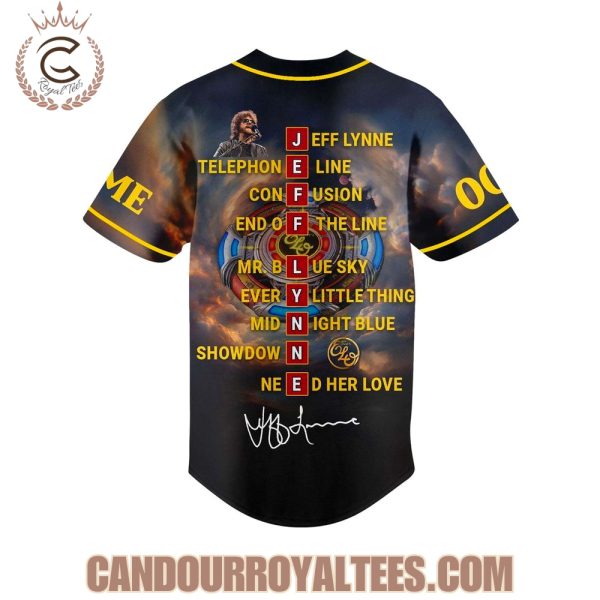 Fell Lynne’s Elo Custom Baseball Jersey