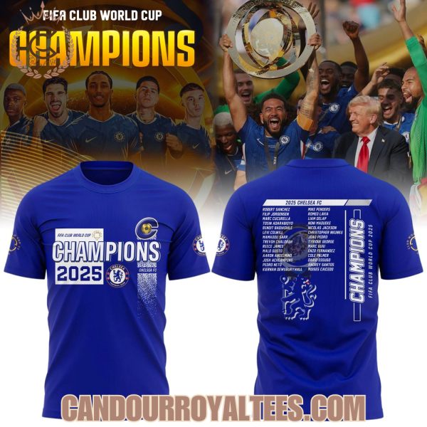 Fifa Club World Cup Champions 2025 Chelsea T-Shirt, Hoodie