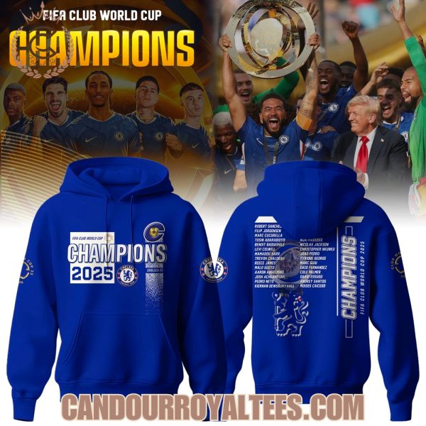 Fifa Club World Cup Champions 2025 Chelsea T-Shirt, Hoodie