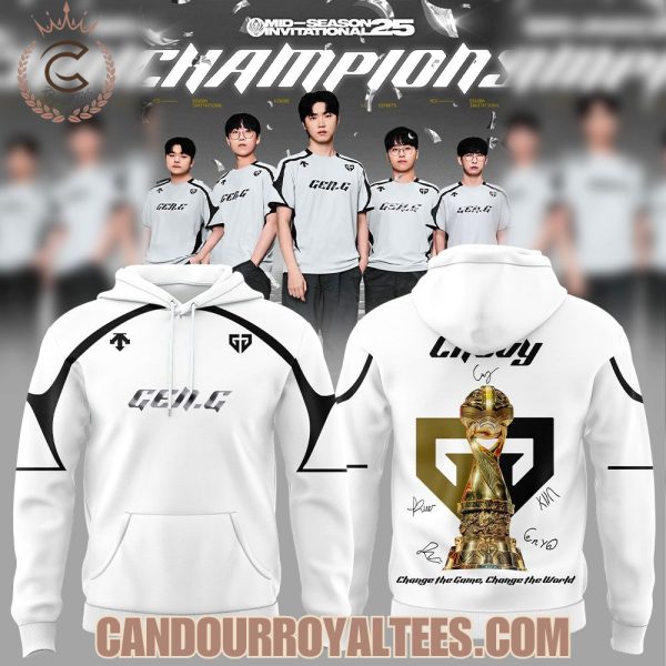 Gen.G 2025 MSI Champions Chovy Tshirt, Hoodie