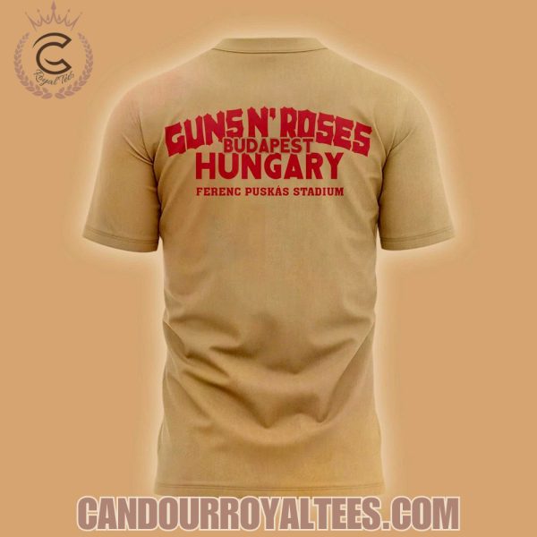 Guns N’ Roses Budapest Hungary Ferenc Puskas Stadium Tshirt, Hoodie