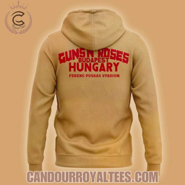 Guns N’ Roses Budapest Hungary Ferenc Puskas Stadium Tshirt, Hoodie