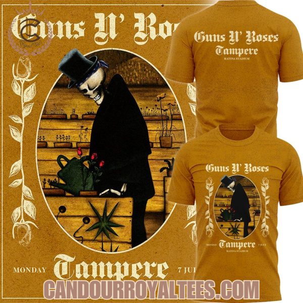 Guns N’ Roses Tonight we play Tampere for the very first time! See you there! T-Shirt, Hoodie