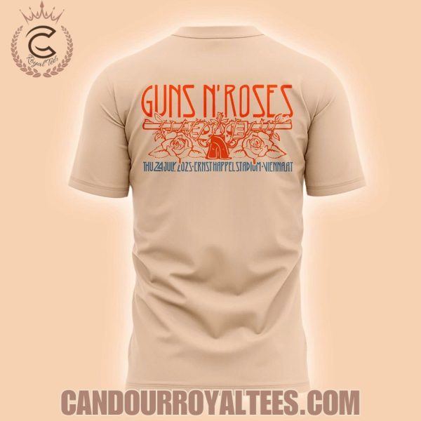 Guns N’ Roses World Tour to Vienna 2025 T-Shirt
