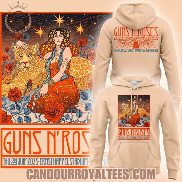 Guns N’ Roses World Tour to Vienna 2025 T-Shirt
