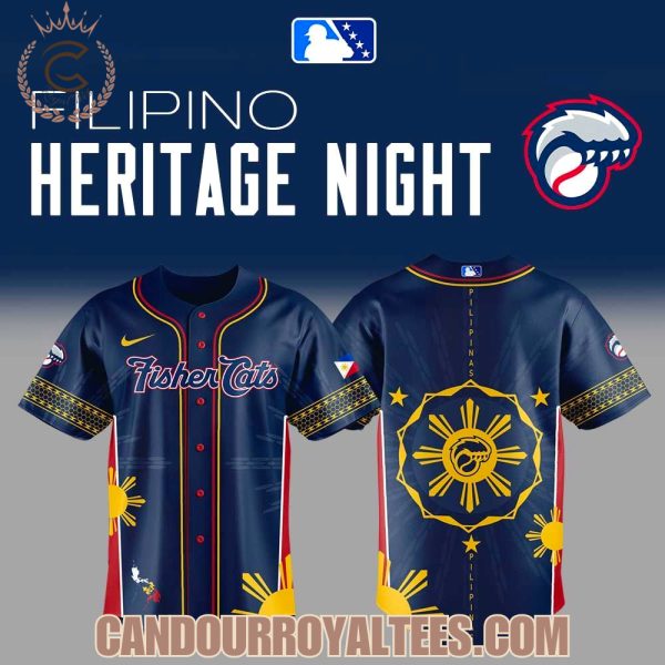 Hampshire Fisher Cats Filipino Heritage Night Jersey