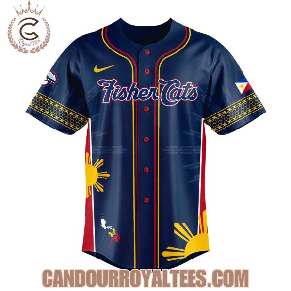 Hampshire Fisher Cats Filipino Heritage Night Jersey