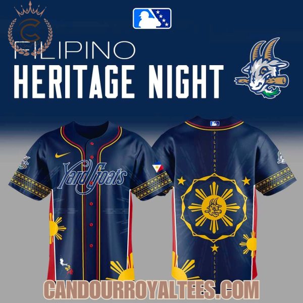 Hartford Yard Goats Filipino Heritage Night Jersey