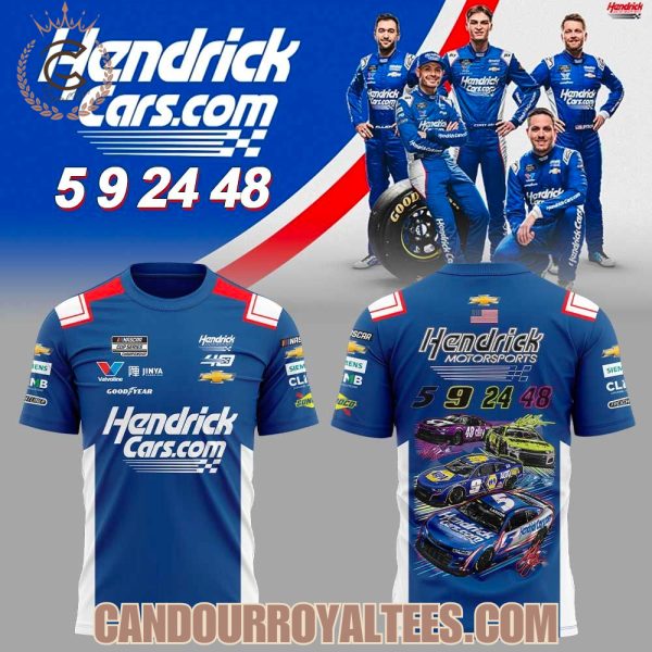Hendrick Motorsports Team Collection Blue Shirt